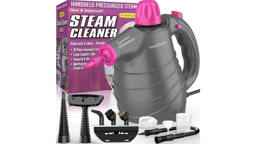 pressurized handheld steam cleaner
