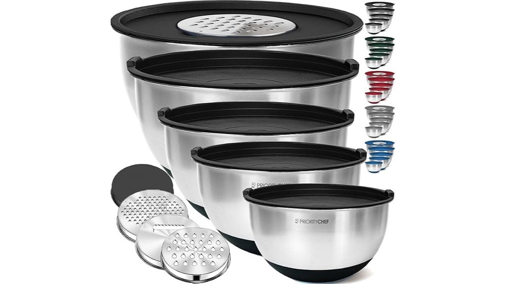 priority chef stainless lidded