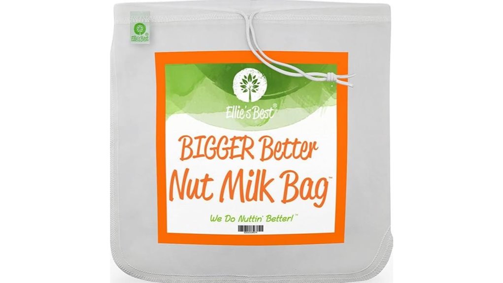 pro quality nut milk bag xl nylon strainer