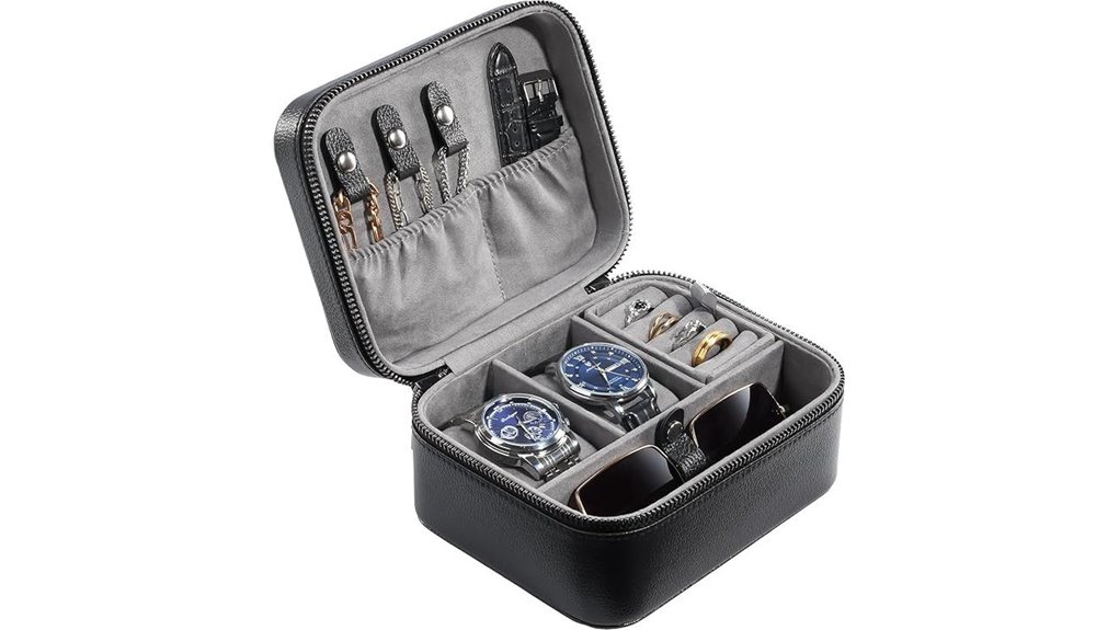 procase travel watch cufflink