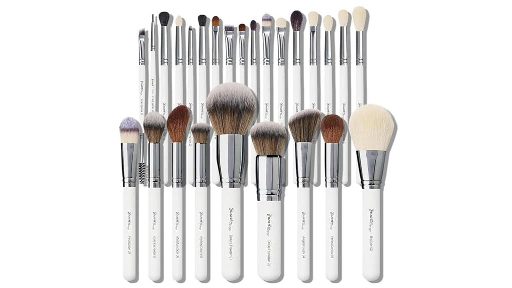 professional 26 piece goat brushes