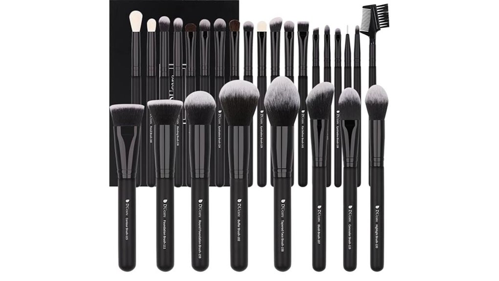 professional 27 piece ducare brushes