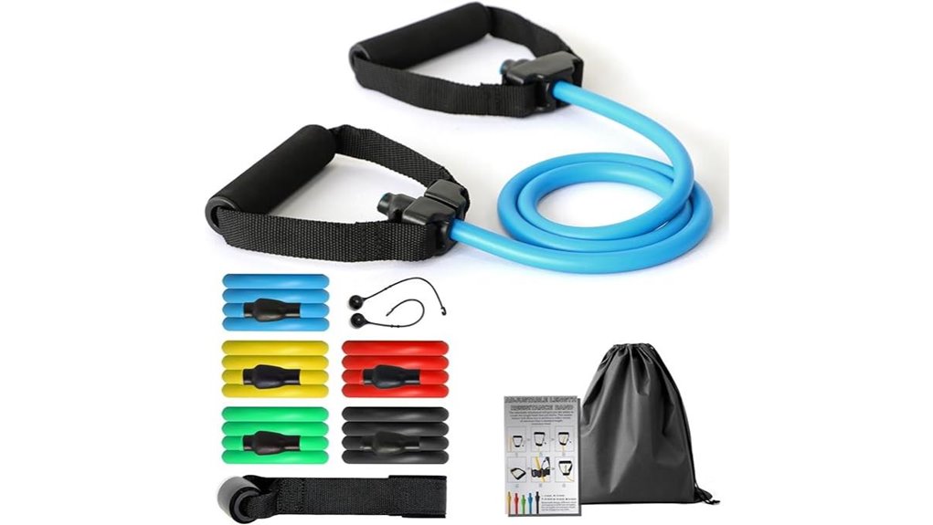 professional latex free resistance bands