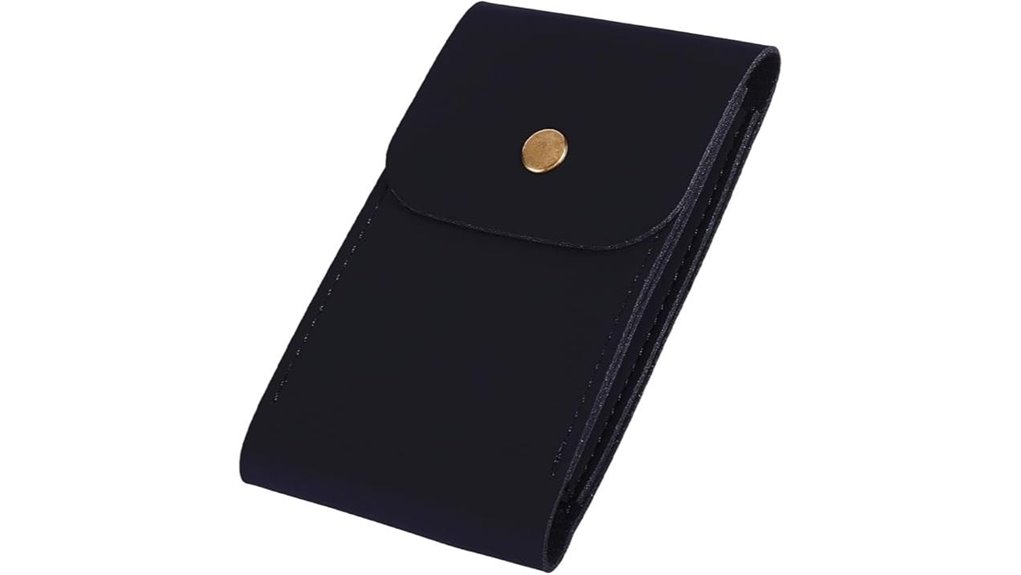 pu leather card snap