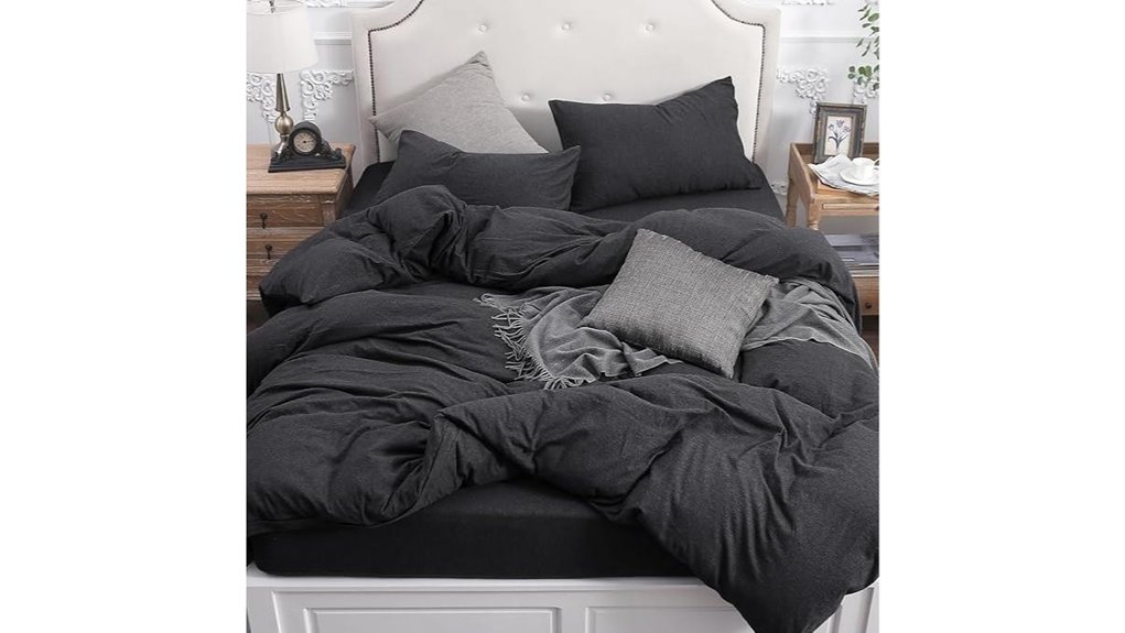 pure era jersey knit duvet queen