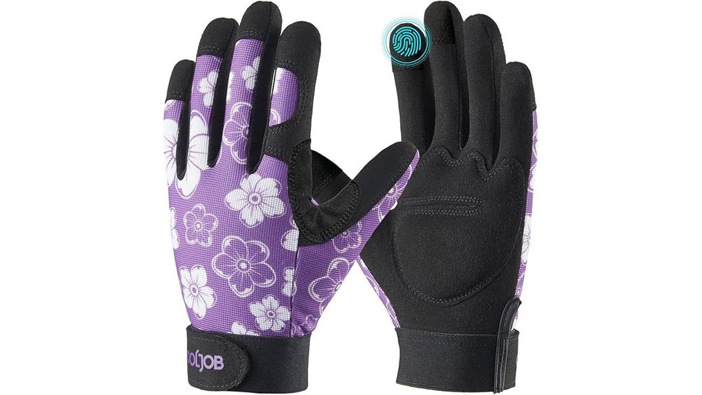 purple medium thornproof gloves