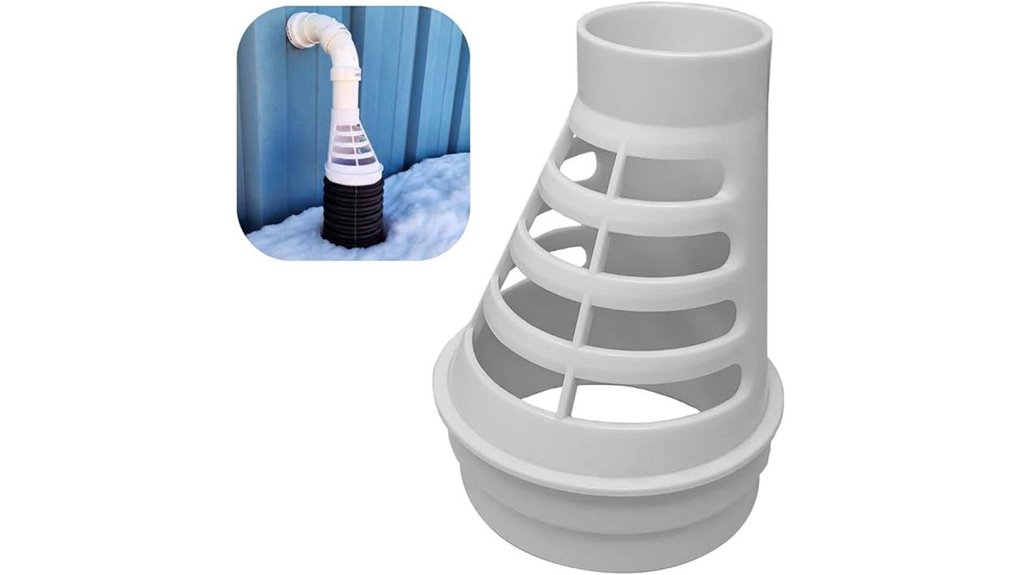 pvc sump discharge guard