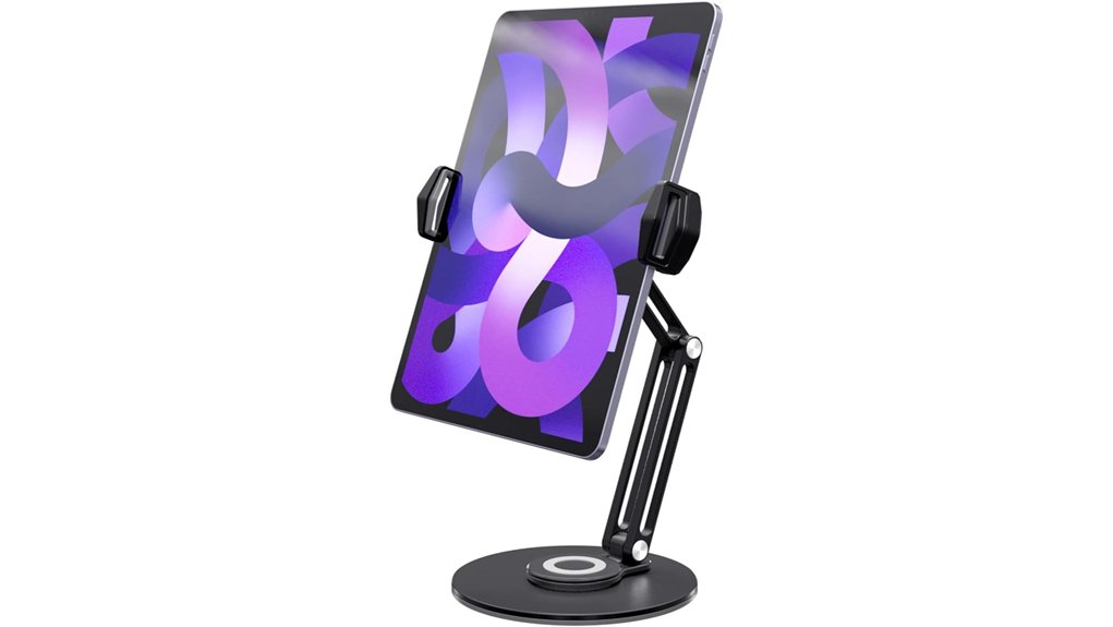 pzoz ipad stand 360 swiveling
