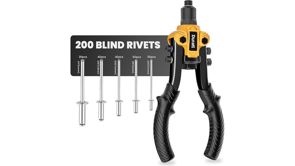 quarter inch pop rivet kit
