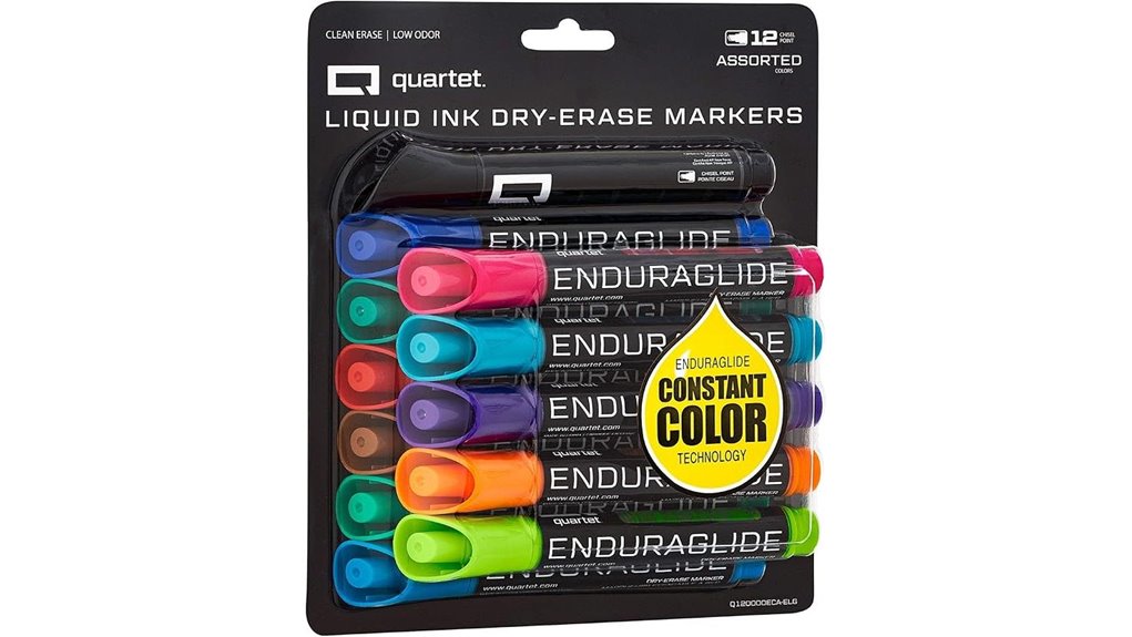 quartet chisel markers 12 pack