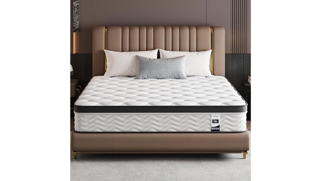 queen 12 inch hybrid mattress