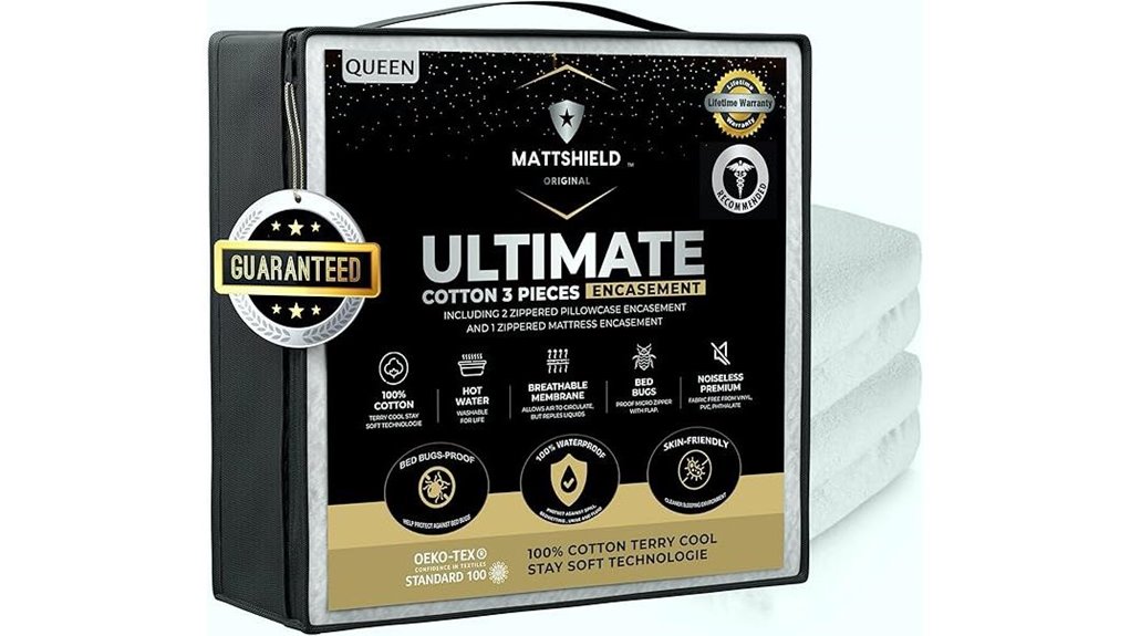 queen bed bug proof kit