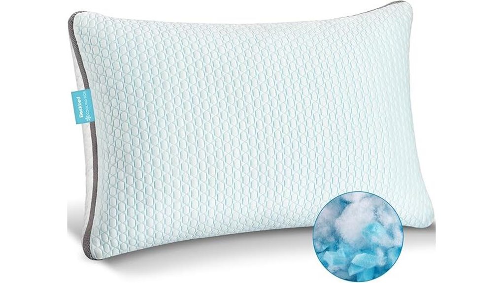 queen size cooling memory foam pillow