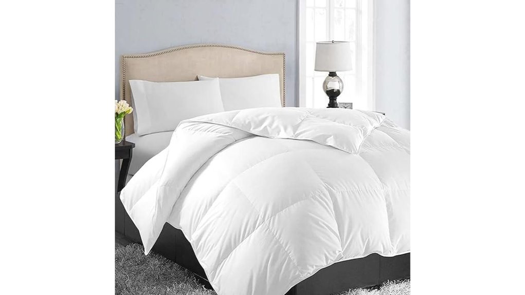 queen size down alternative comforter