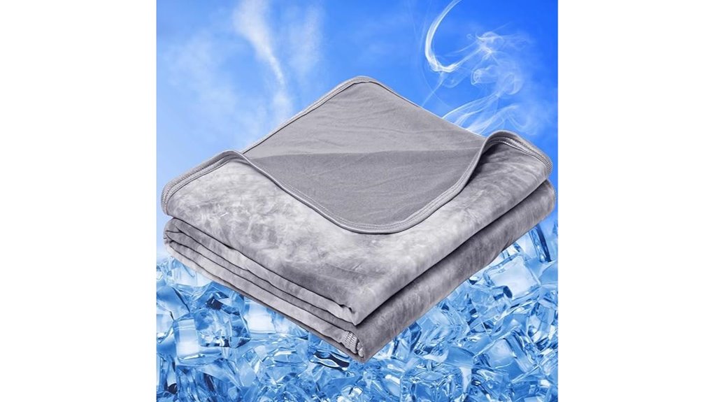 queen size handheld cooling blanket