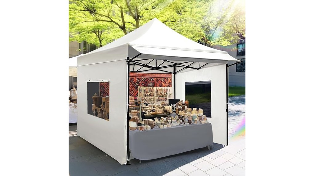quictent heavy duty 10x10 pop up