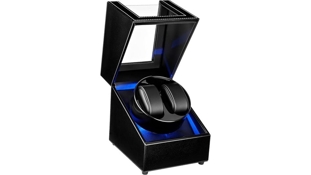 quiet dual led winder