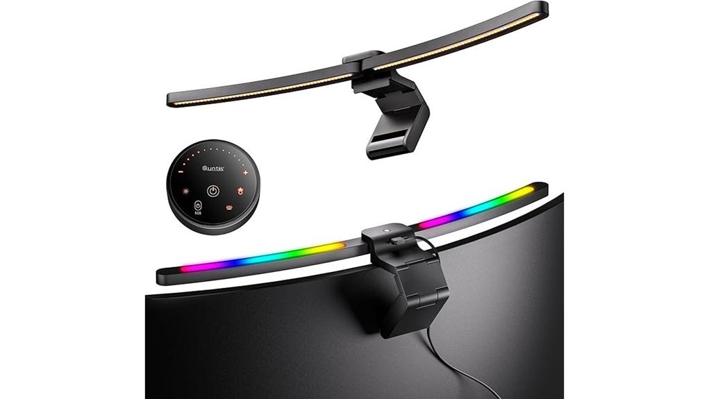quintis curved monitor light bar