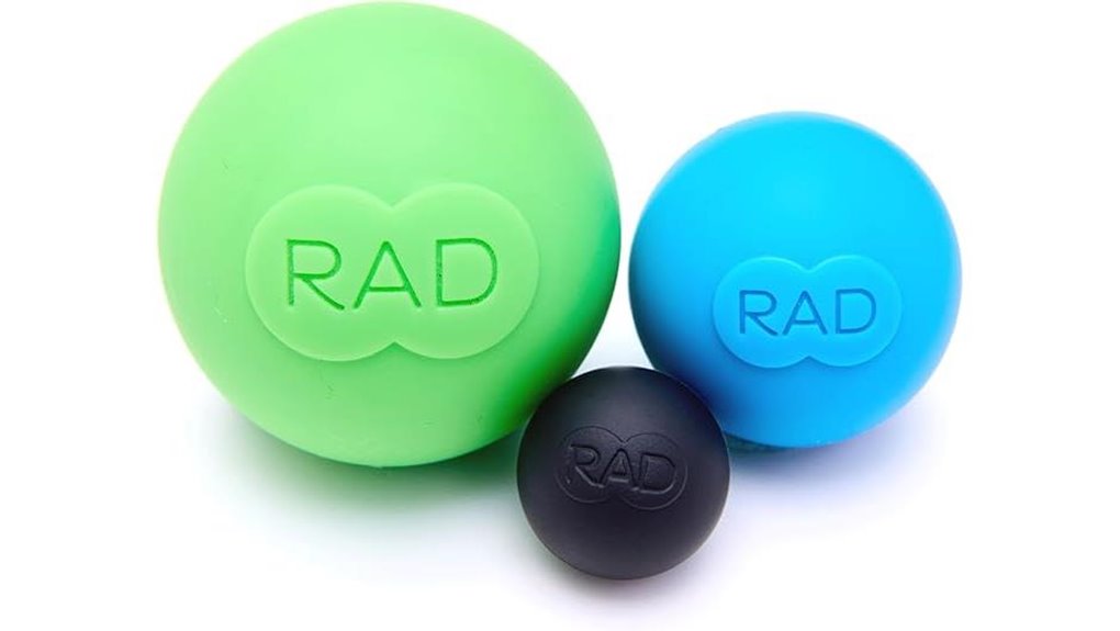 rad 3 density yoga balls