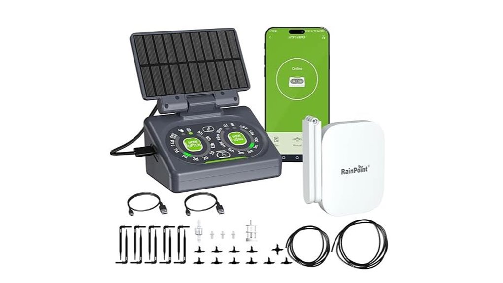 rainpoint drip irrigation system brand name and function