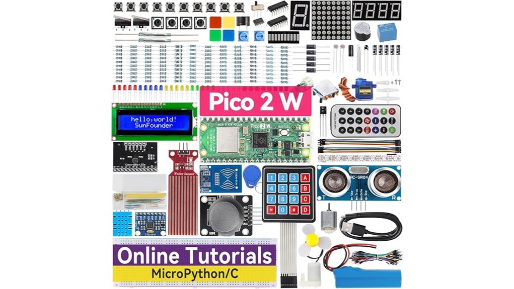 raspberry pi pico 2w kit