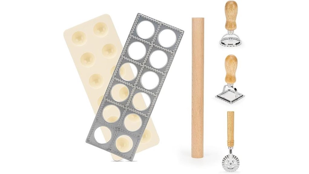 ravioli cutter mold set