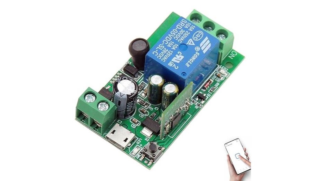 rc1 1 channel wifi relay switch