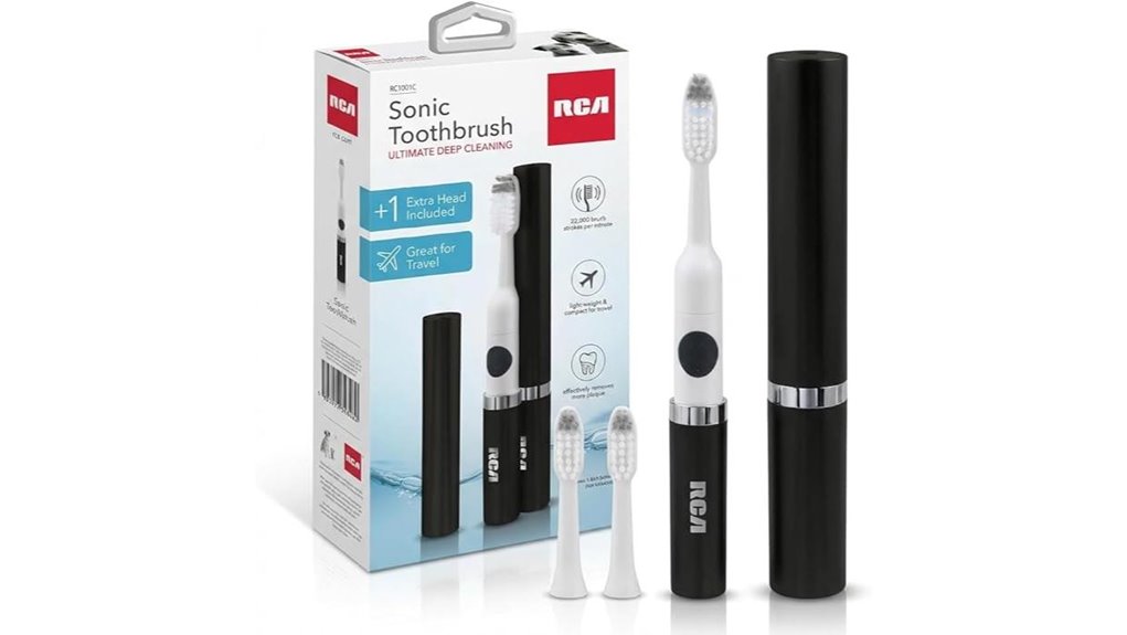 rca sonic toothbrush battery