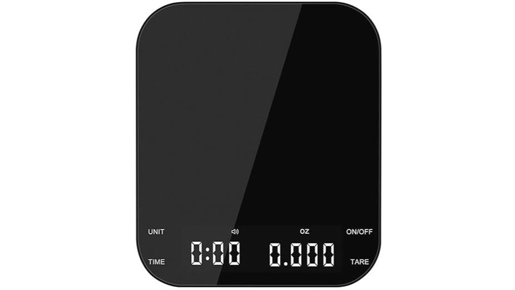 rechargeable 0 1g coffee scale