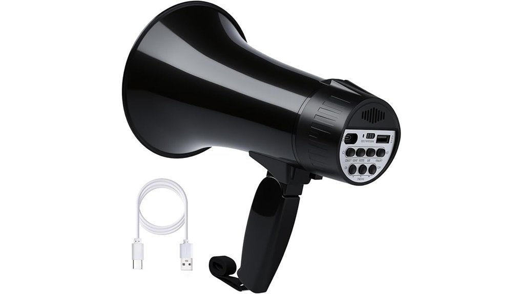 rechargeable 20w bluetooth bullhorn