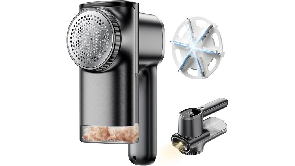 rechargeable large lint shaver
