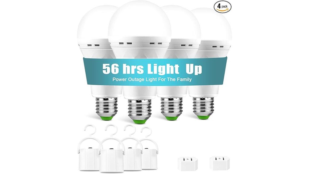rechargeable led emergency bulbs
