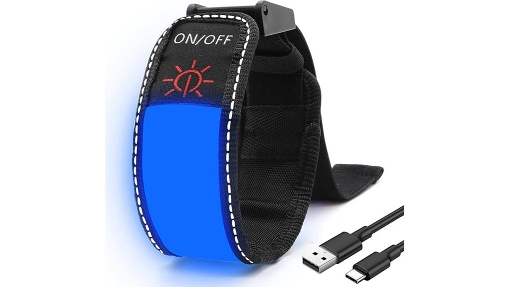 rechargeable led running safety
