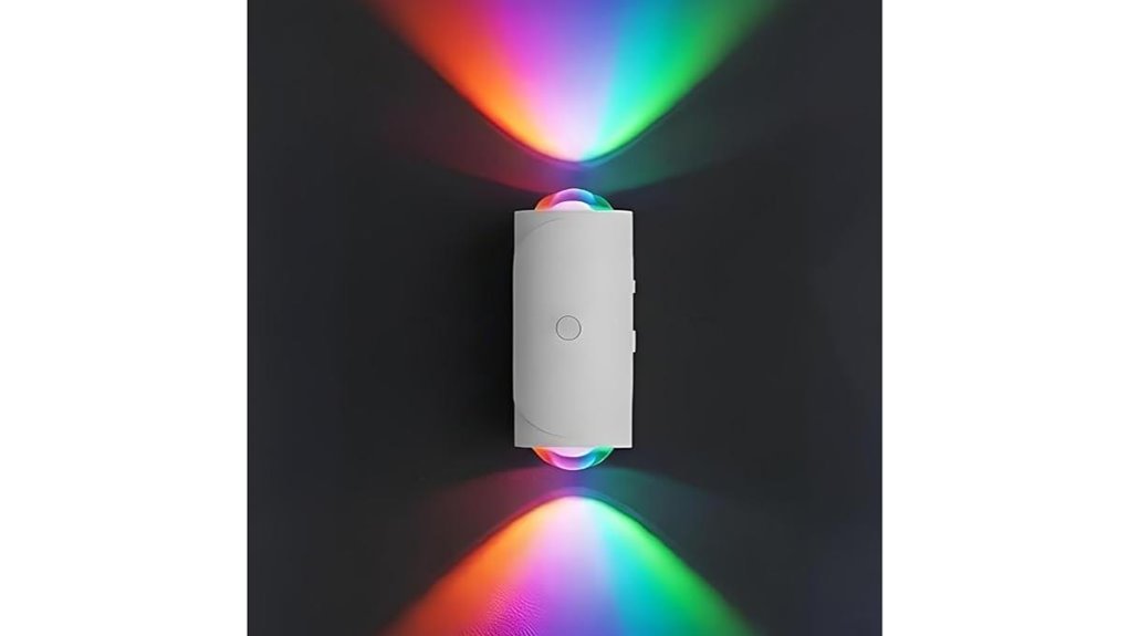 rechargeable rgb motion sconce