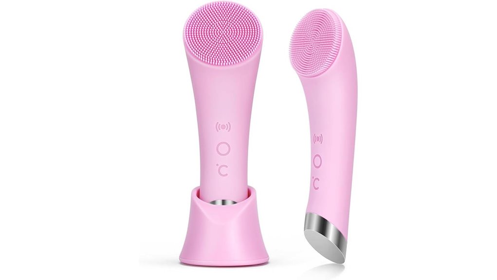 rechargeable silicone facial brush