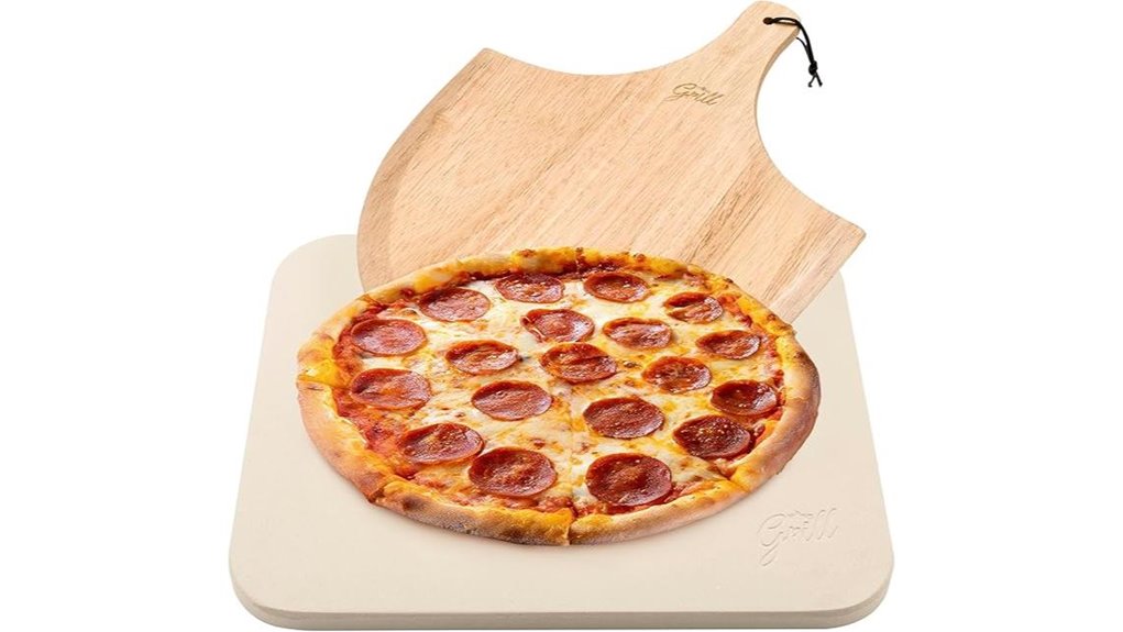 rectangular 15x12 cordierite pizza stone
