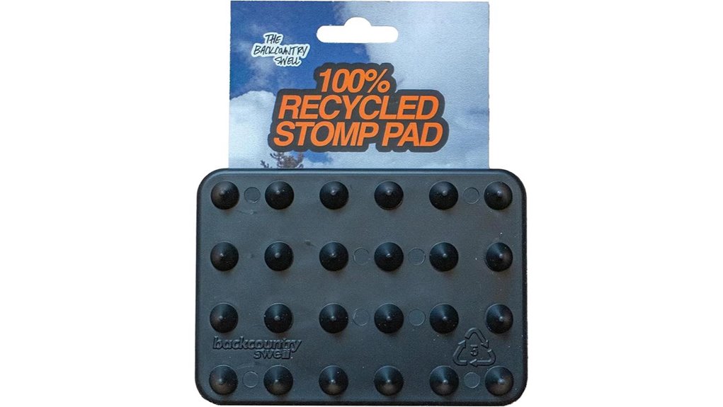 recycled plastic snowboard stomp pad