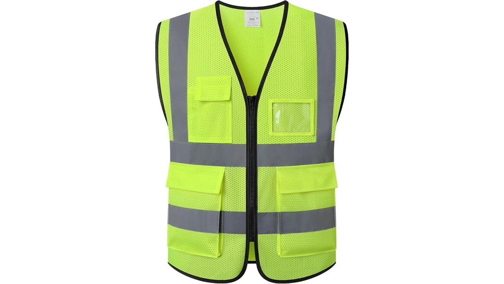 reflective ansi construction vest