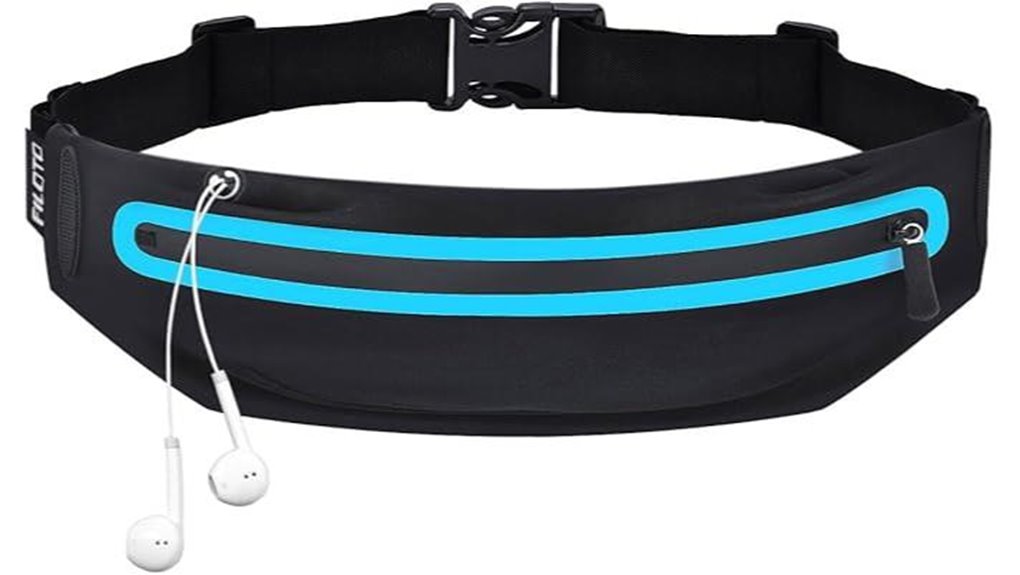 reflective hands free running pack