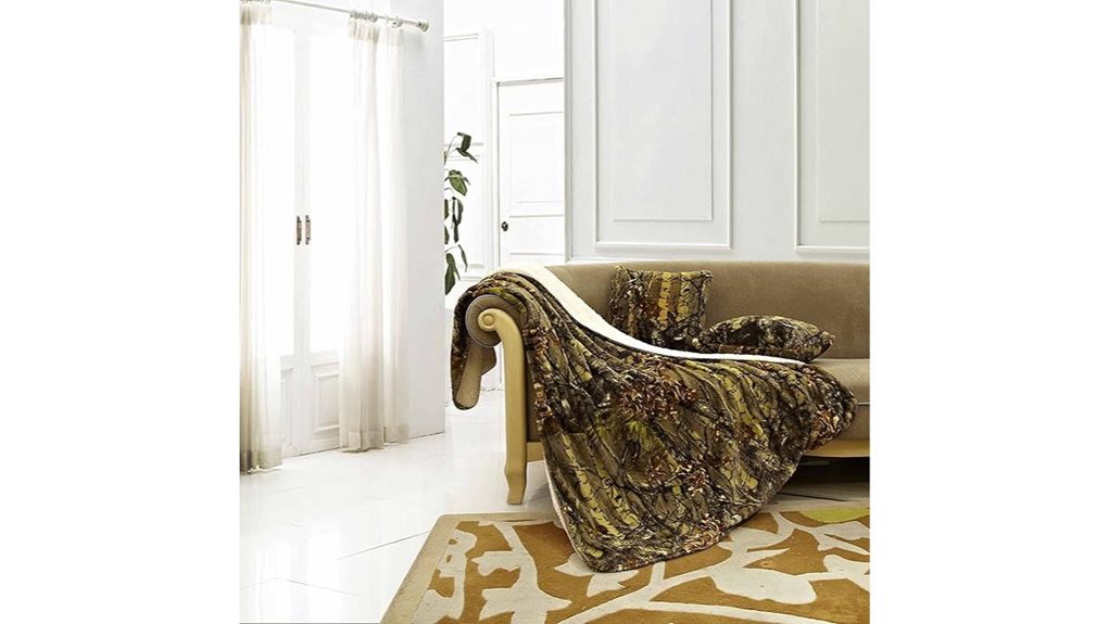regal comfort sherpa throw set