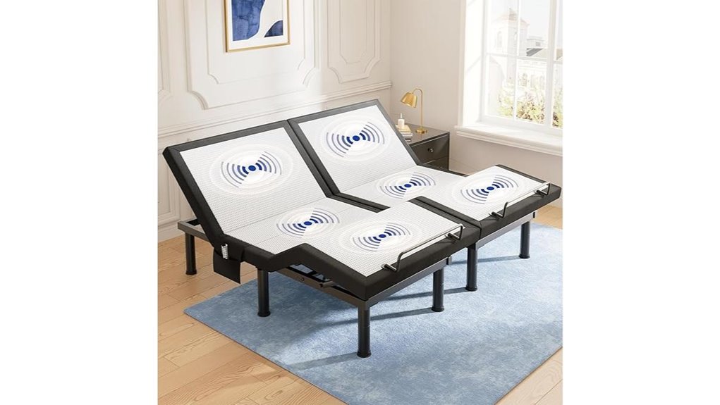 remote massage split king