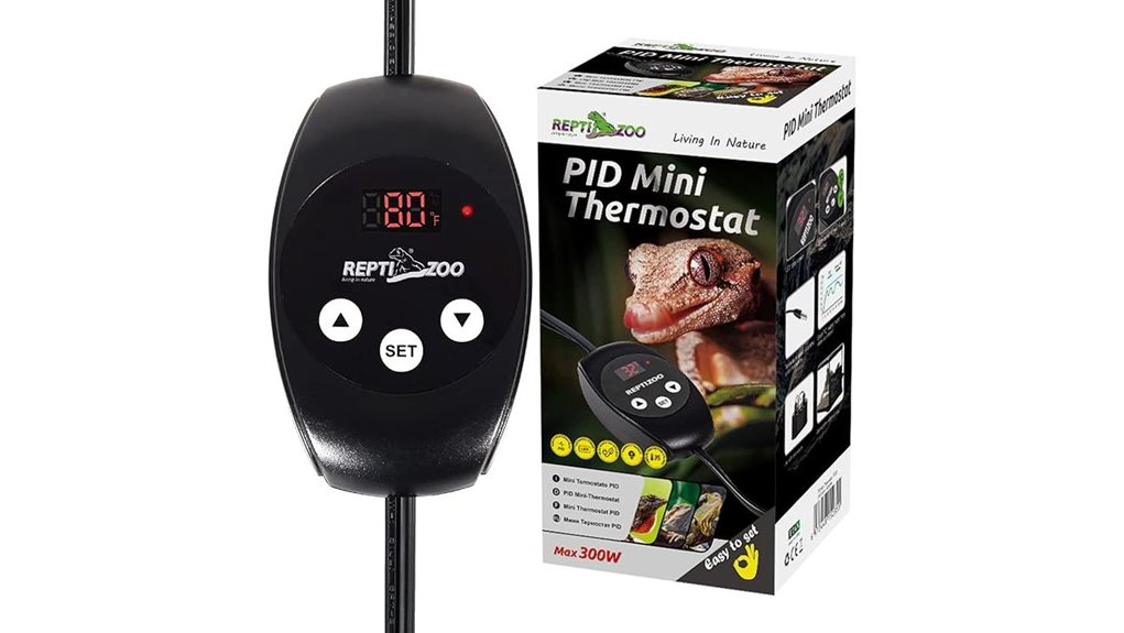 reptizoo heat lamp thermostat