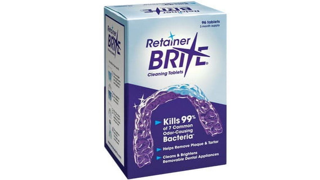 retainer brite cleaning tablets