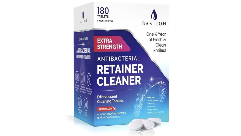 retainer denture effervescent tablets