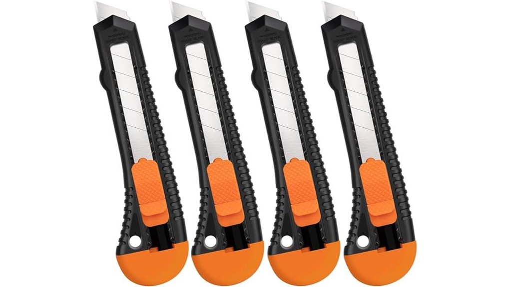 retractable utility knife set