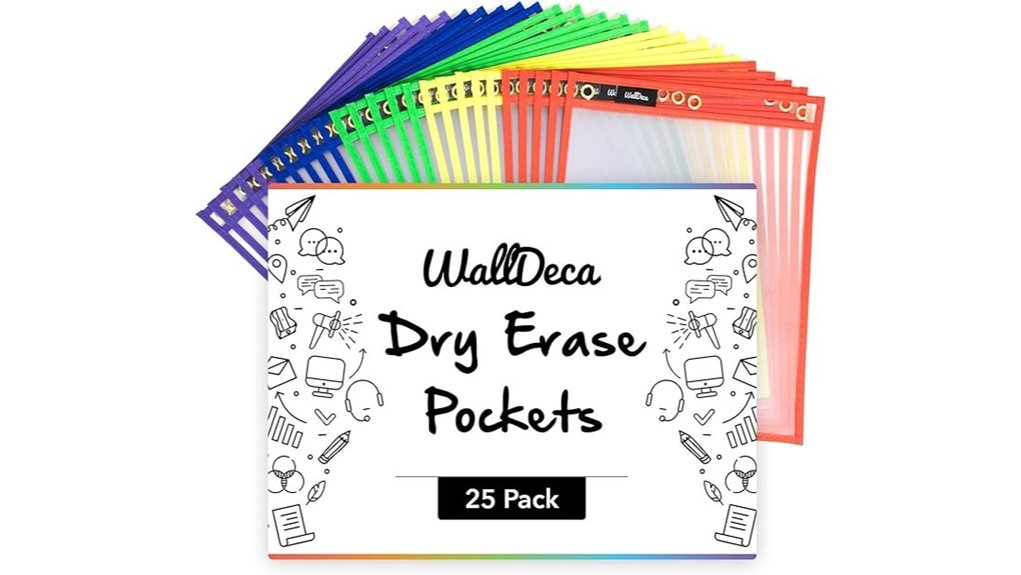 reusable 8 5x11 erase pockets