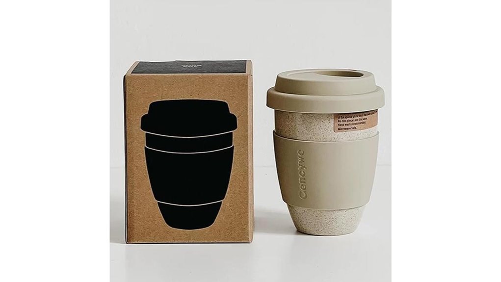 reusable ceramic 15oz mug