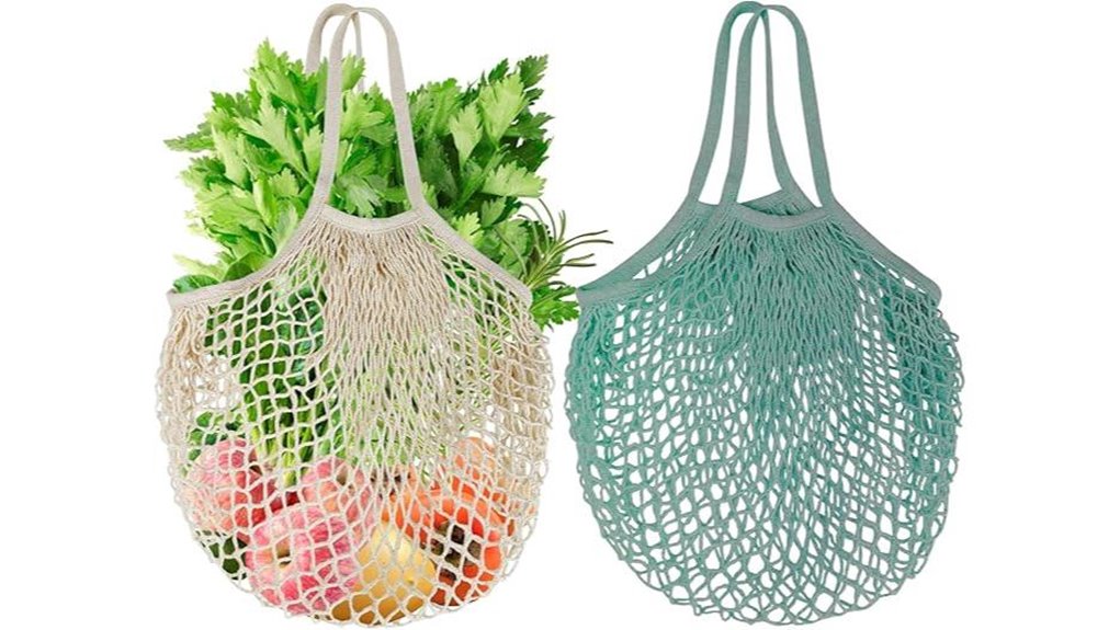 reusable mesh grocery 2 pack