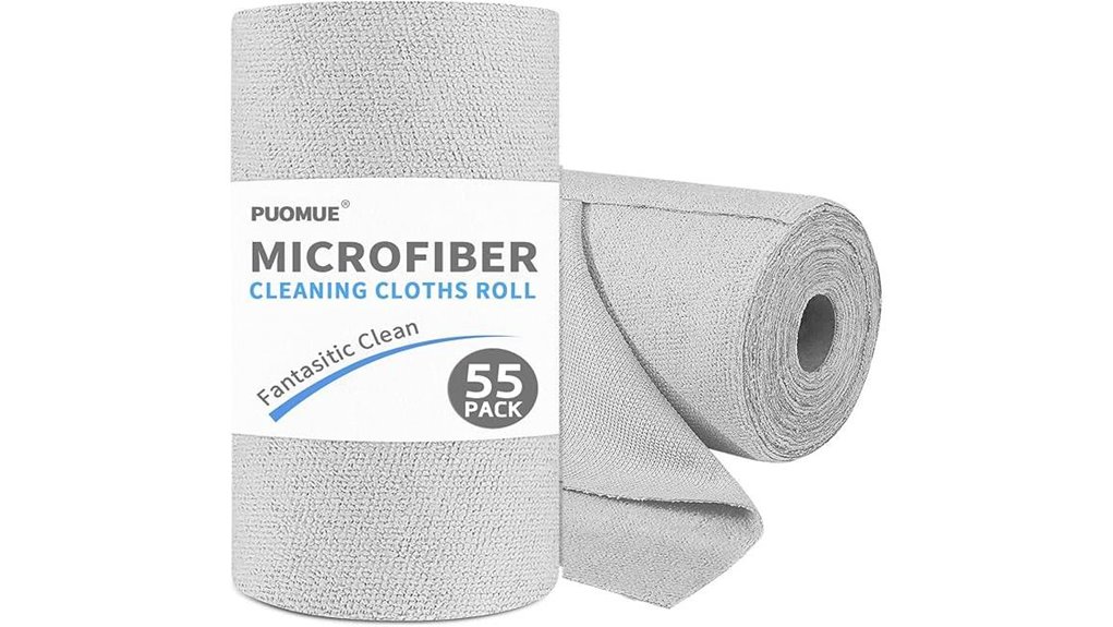 reusable microfiber cloth roll
