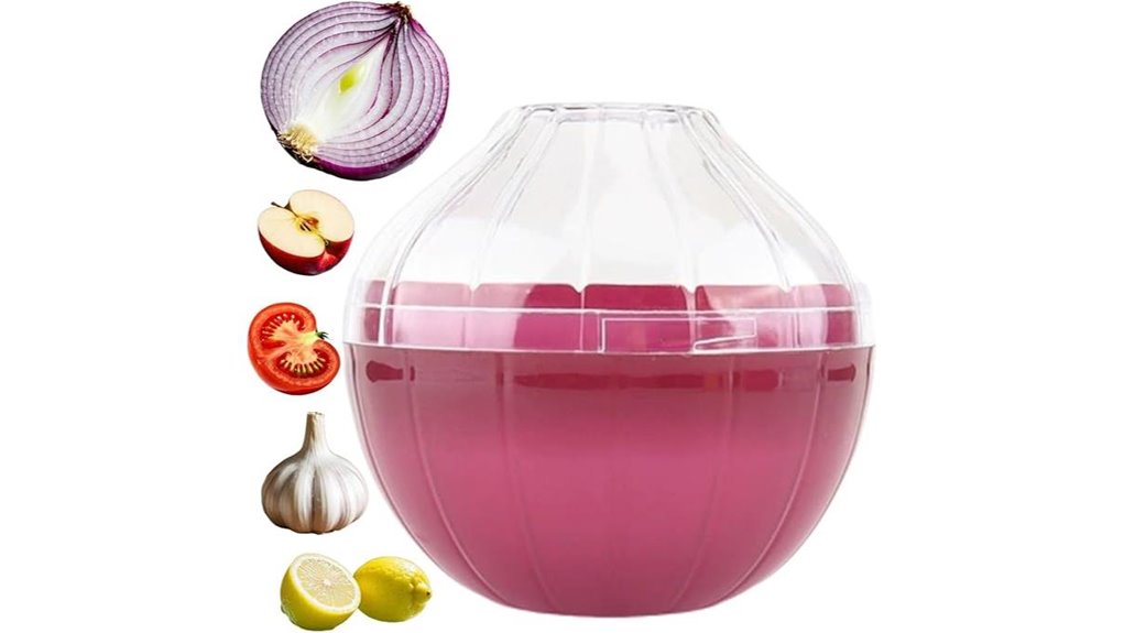 reusable onion tomato storage containers with lid